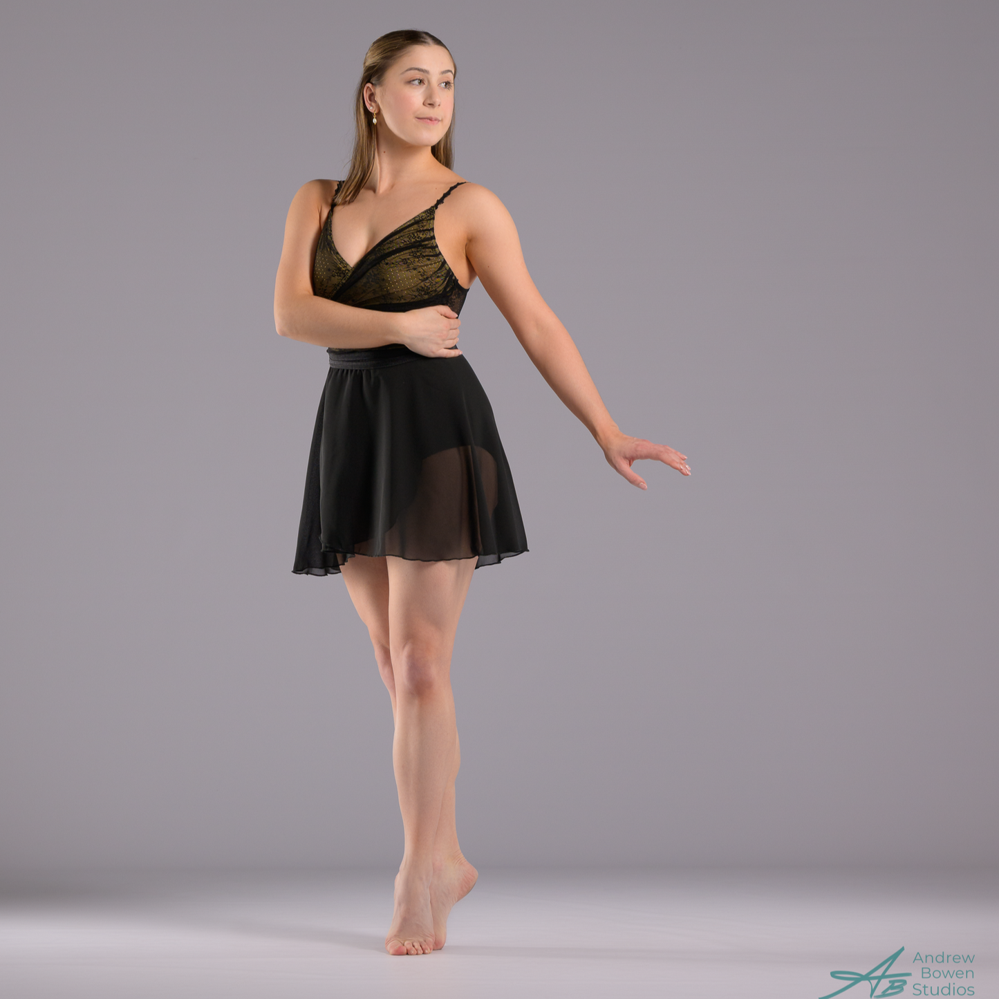 black ballet skirt