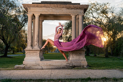 Photoshoot Flying Skirt / Long Train Wrap Skirt