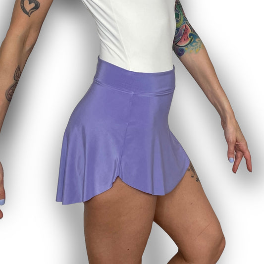 Cotton Candy Purple Demi Pull-On Mini Ballet Skirt
