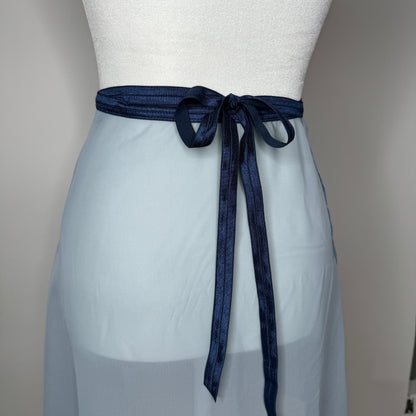 blue ballet skirt