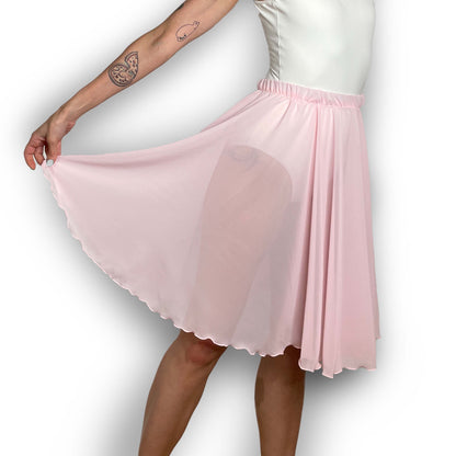 pink ballet pull on skirt pirouette