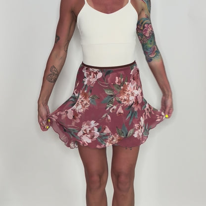 Limited Edition Chiffon Ballet Wrap Skirt - Womens Classical Autumn Reverie Skirt