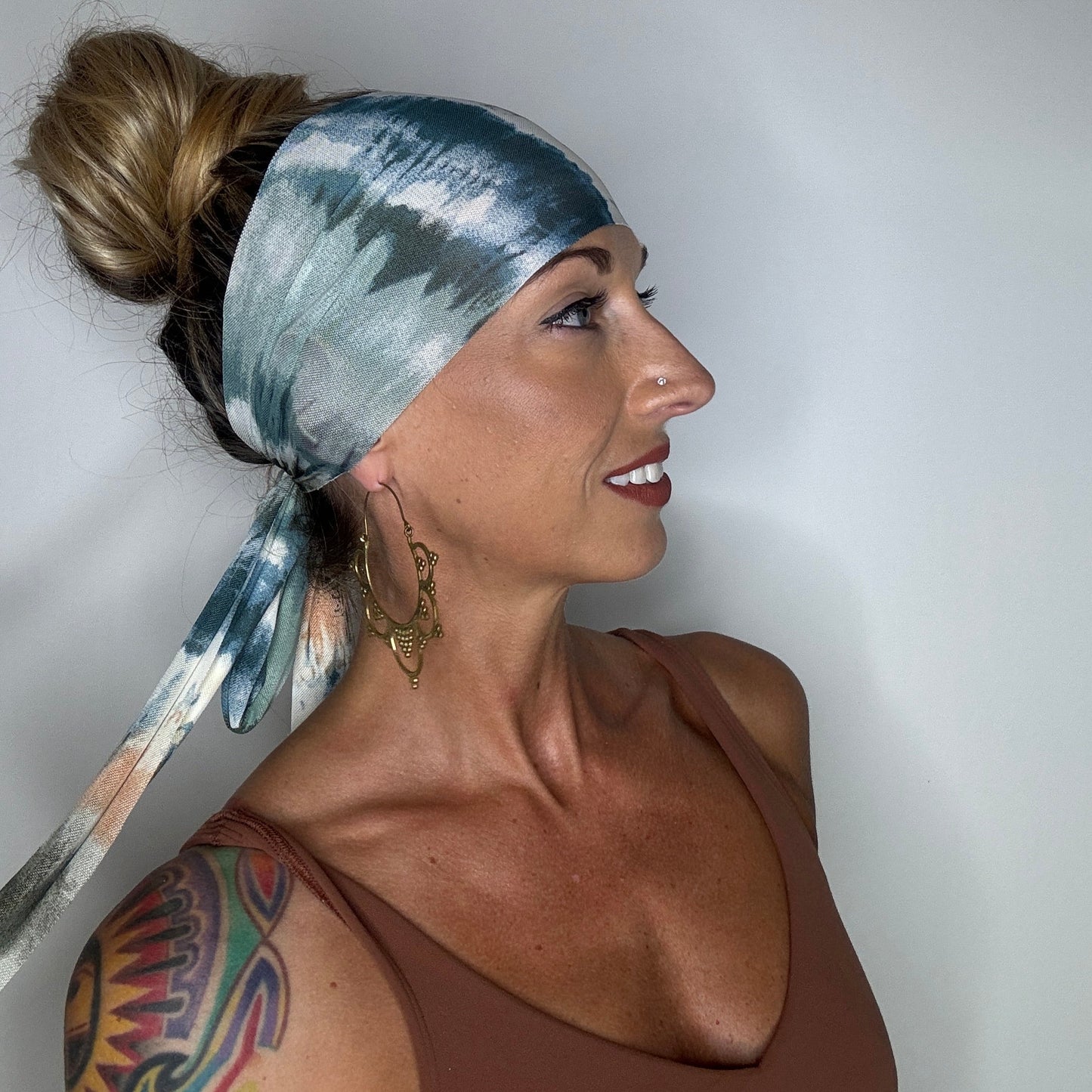 unisex tie dye headband