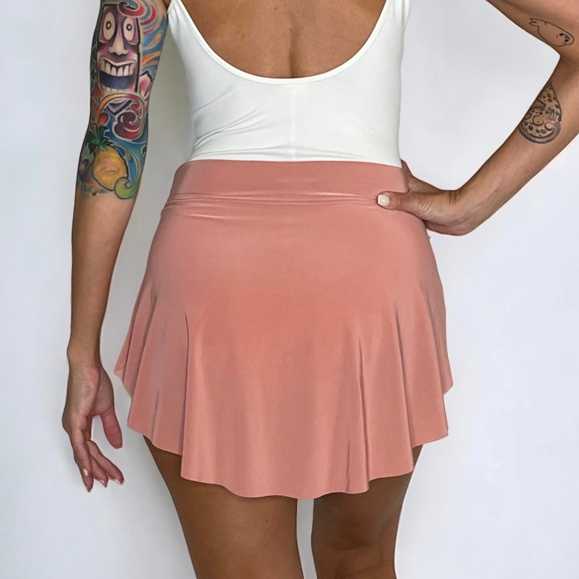 women ballet mini skirt