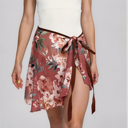 Limited Edition Chiffon Ballet Wrap Skirt - Womens Classical Autumn Reverie Skirt