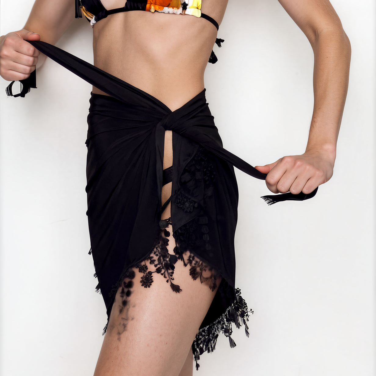 Slinky Wrap Skirt - Sarong - Swimwear Cover Up